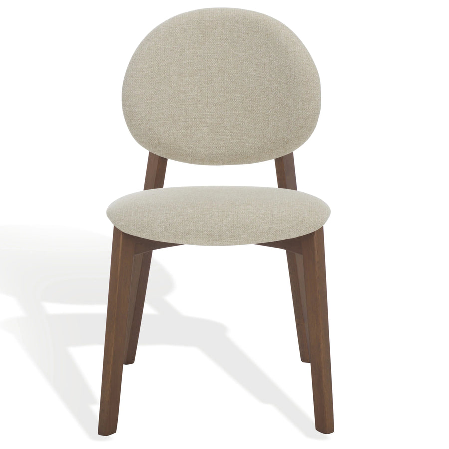 SwayLiving SwayLiving Kayleen Wood And Linen Dining Chair