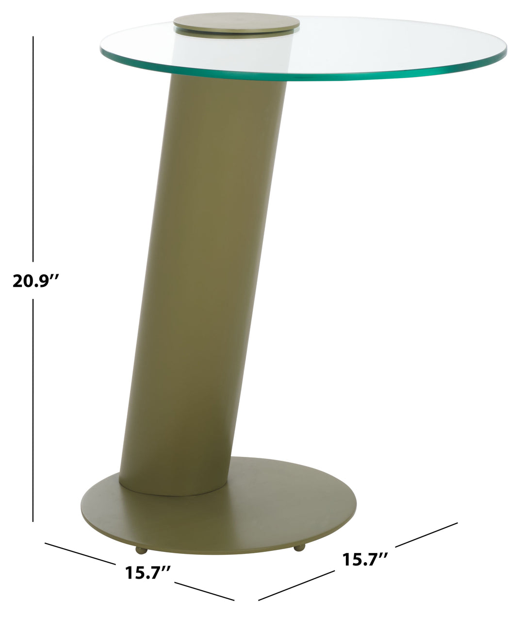 Olive Green/Clear