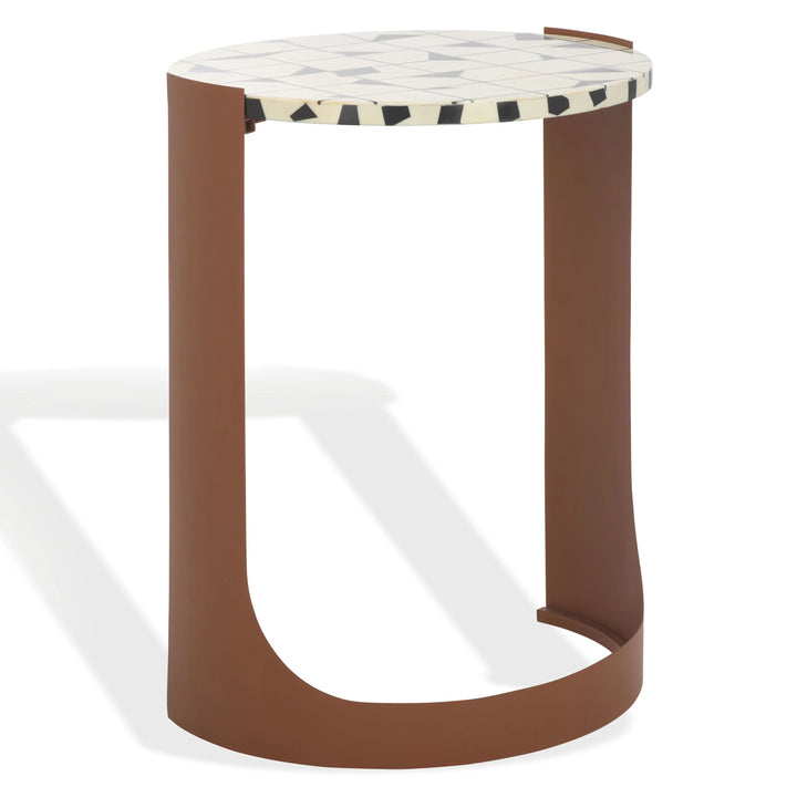 Brown/White