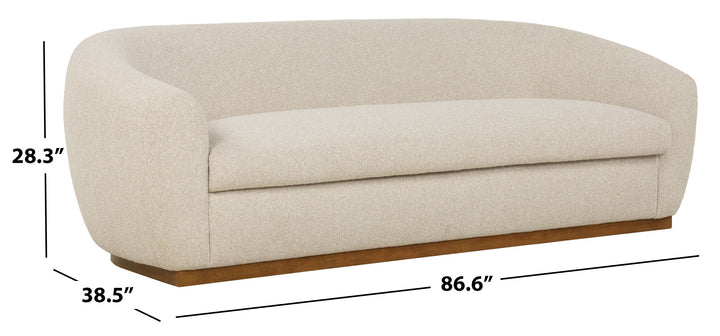Beige / Walnut