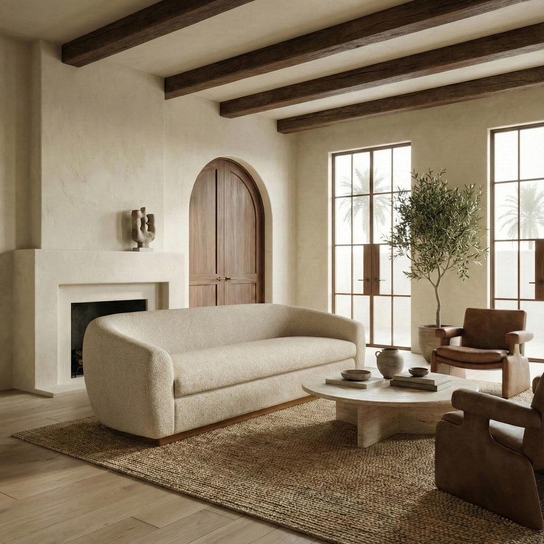 SwayLiving Tylah Boucle Sofa