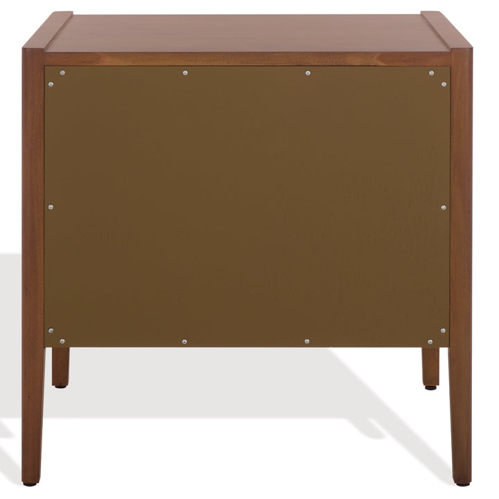 SwayLiving Mayalyn Wood 2 Draw Nightstand