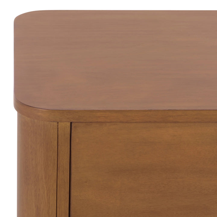 SwayLiving SwayLiving Chrysandra 2 Drawer Wood Nightstand