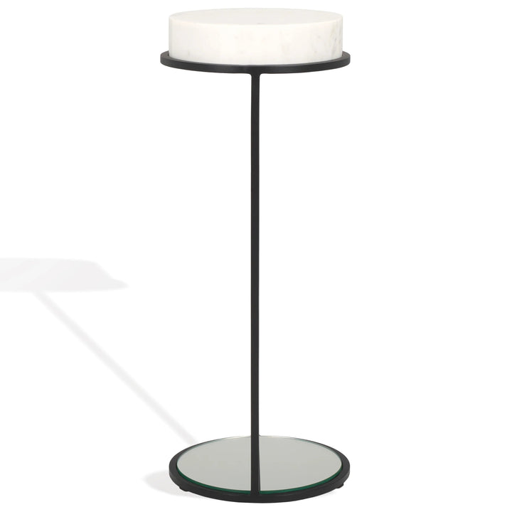 SwayLiving SwayLiving Jennibelle Marble And Mirror Drink Table
