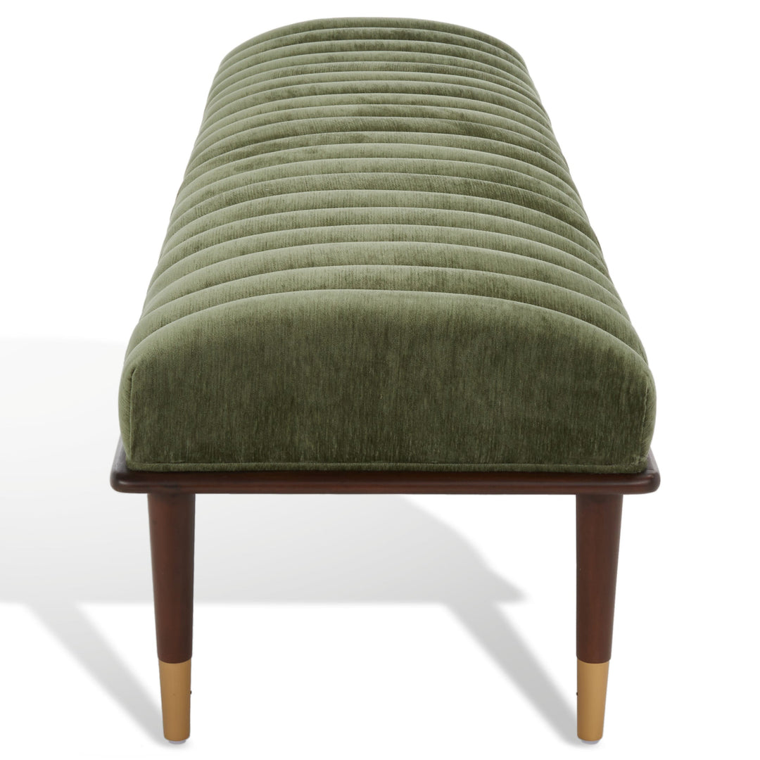 Olive Green / Dark Brown