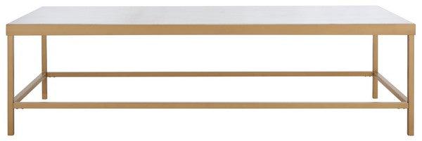 SwayLiving Caralyn Rectangle Marble Coffee Table COFFEE TABLES
