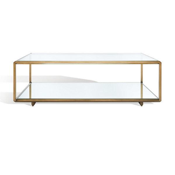 SwayLiving Florabella Mirrored Coffee Table COFFEE TABLES