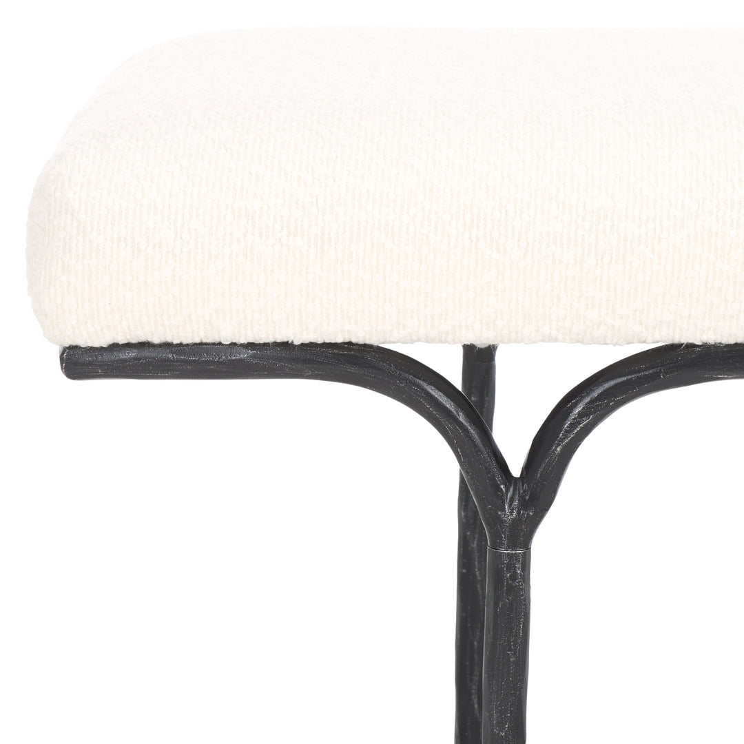SwayLiving Marvin Boucle 36" Bench