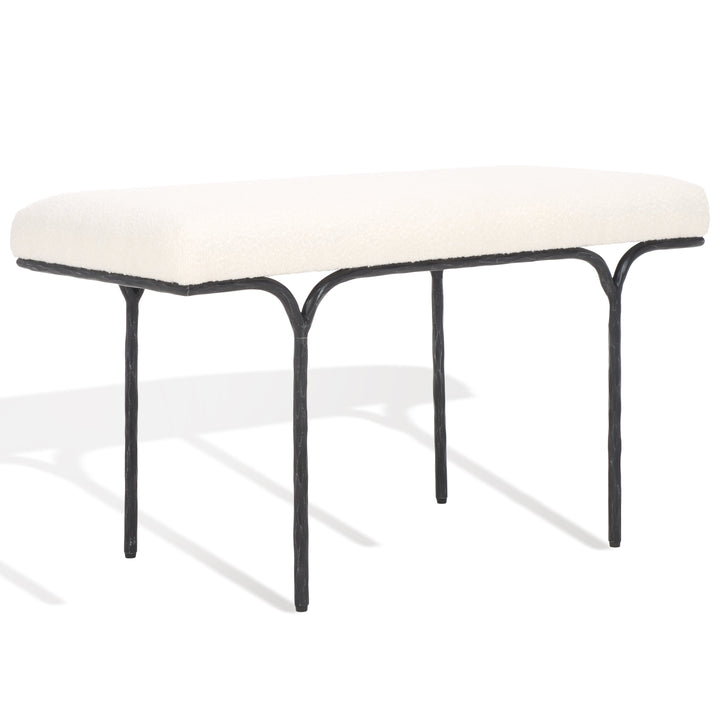 SwayLiving Marvin Boucle 36" Bench