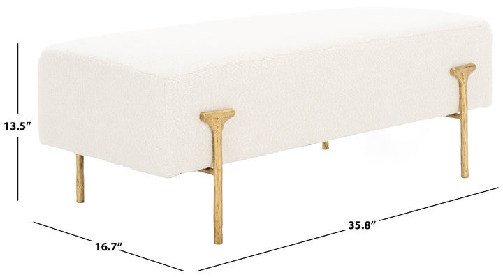 Ivory / Brass