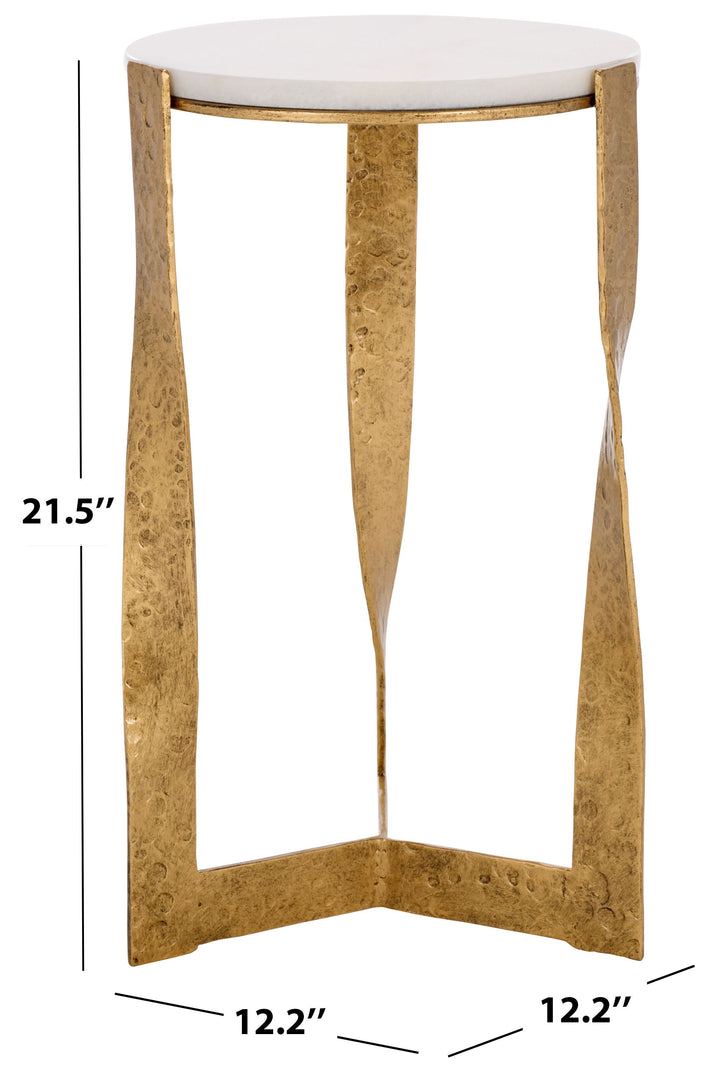 Brass / White