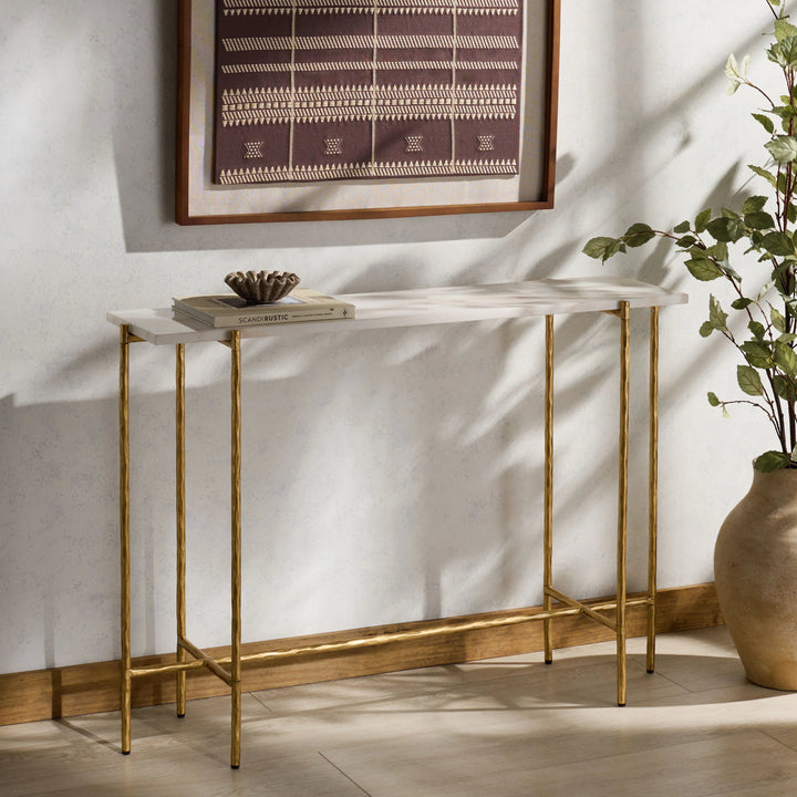 Brass / White