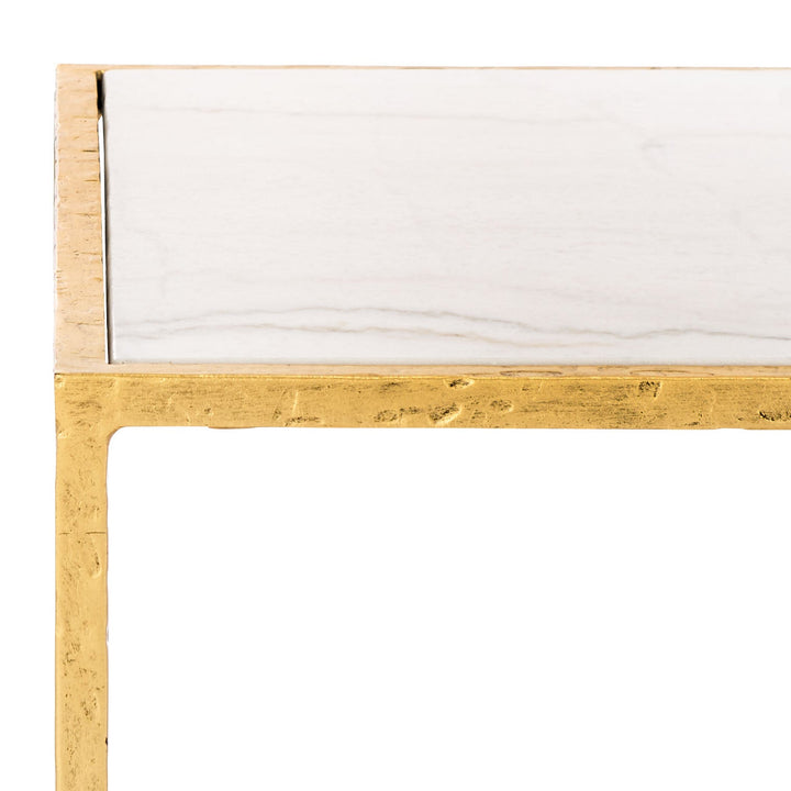 Brass / White