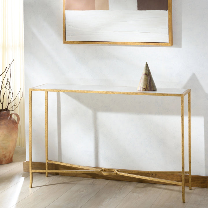 Brass / White