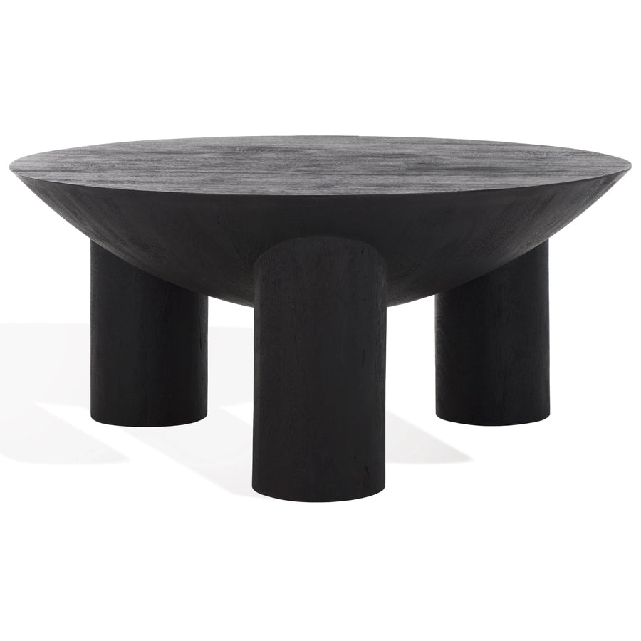 SwayLiving Calhoun Round Wood Coffee Table COFFEE TABLES