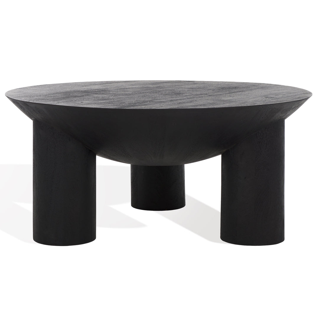 SwayLiving Calhoun Round Wood Coffee Table COFFEE TABLES