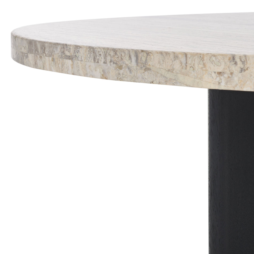 SwayLiving Shayna Travertine Coffee Table