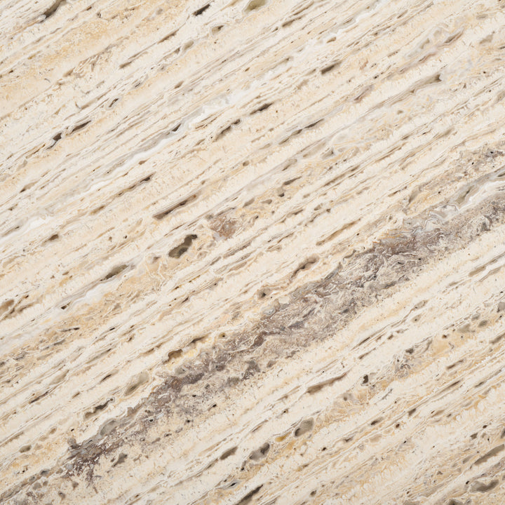 Travertine / Black