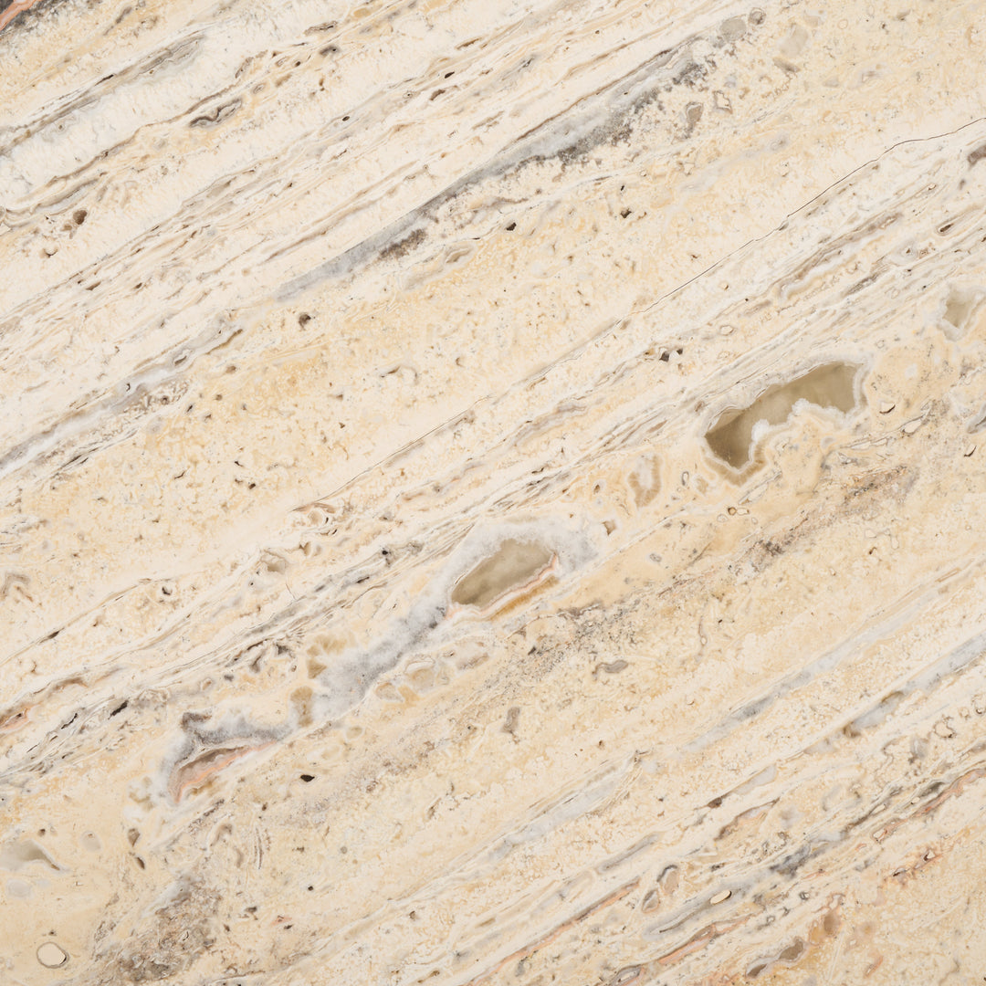 Travertine / Black