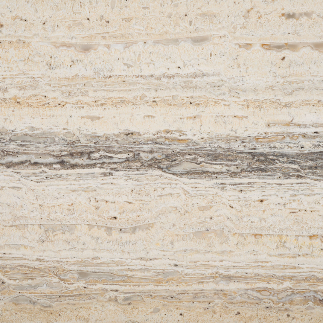 BLACK / TRAVERTINE / 24W x 18D x 24D