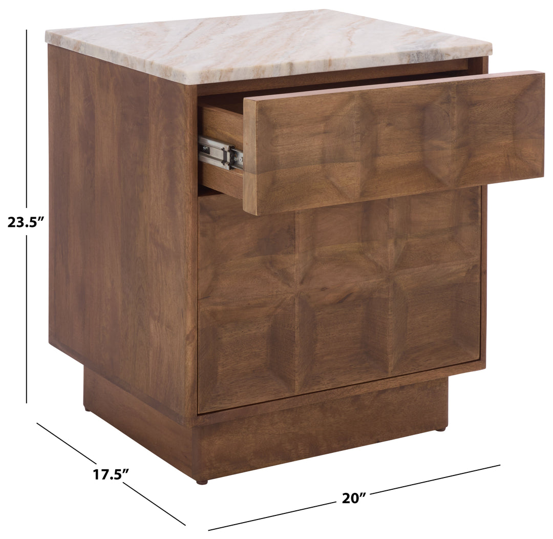 Walnut/White