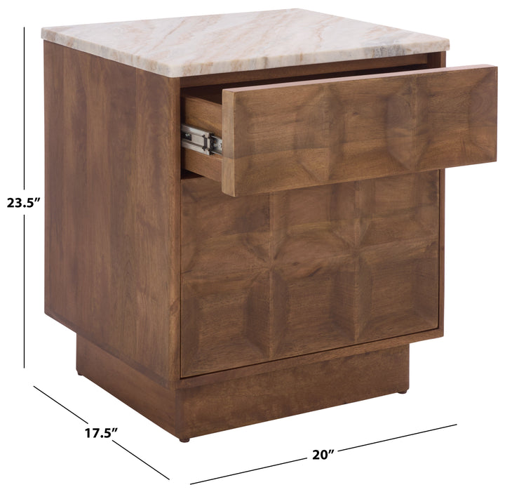 Walnut/White