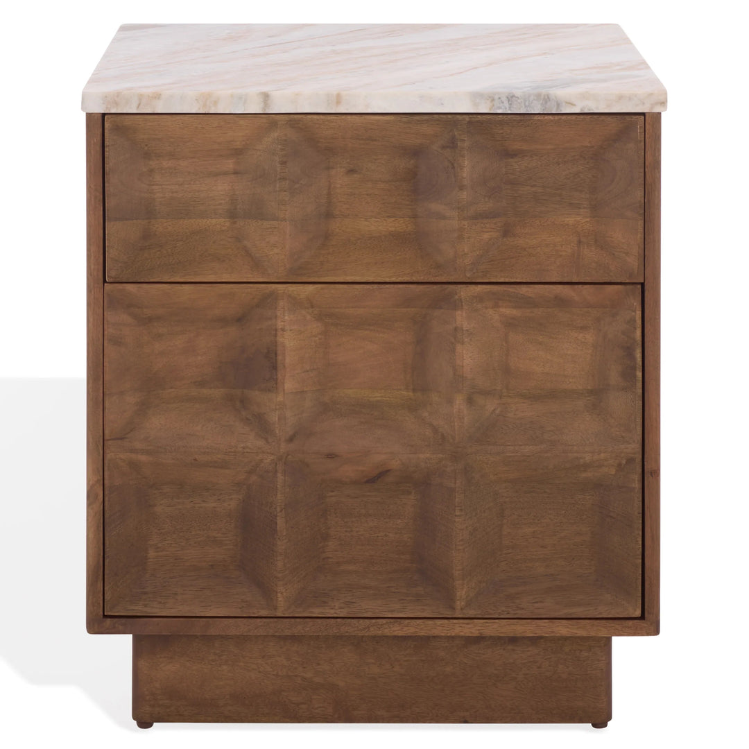 Walnut/White