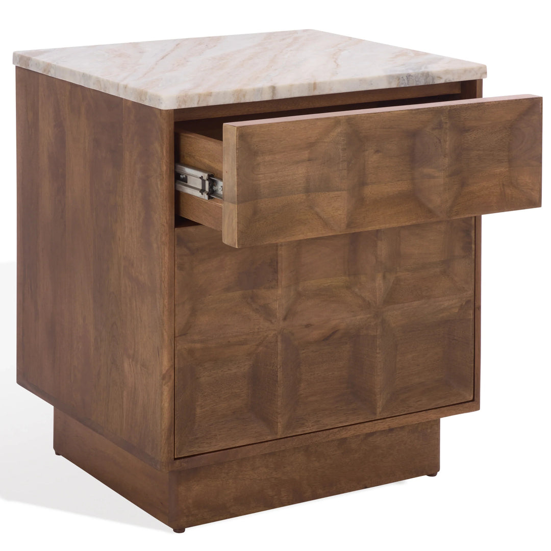 Walnut/White