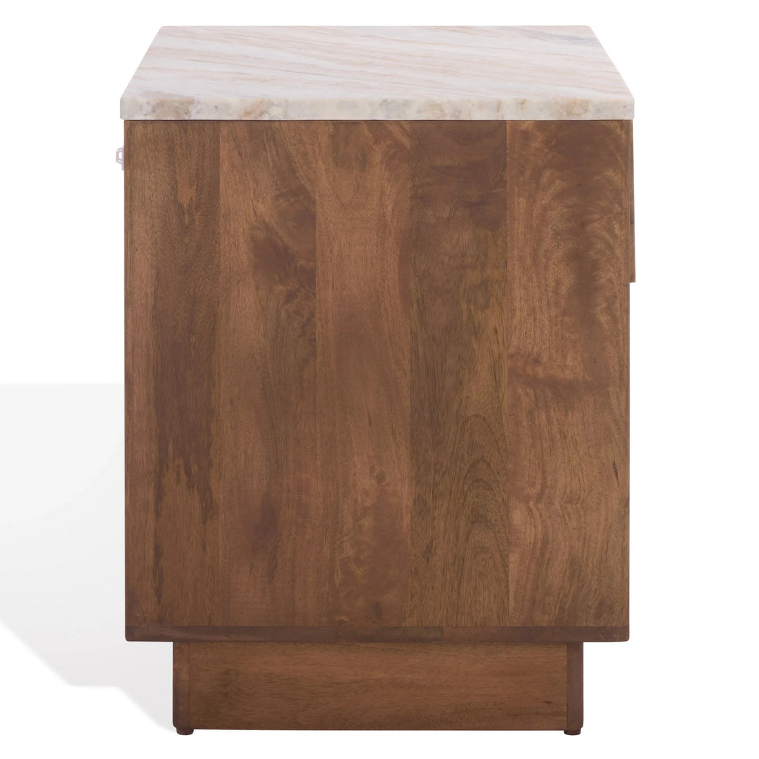 Walnut/White