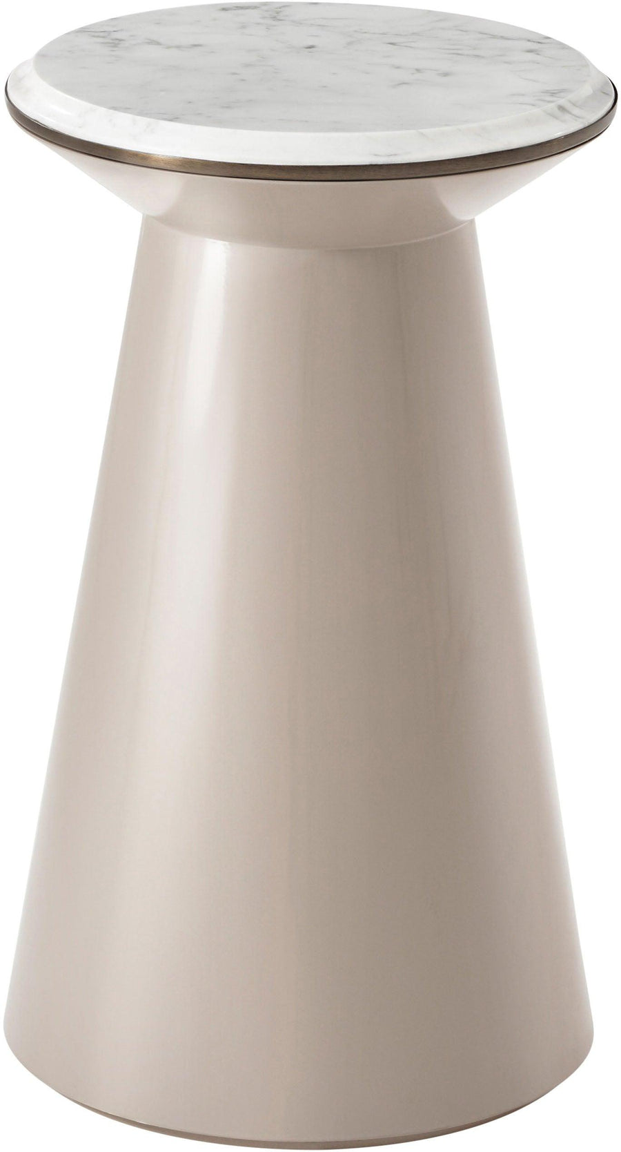 SwayLiving Contour Side Table (Pure Pearl, Small) ACCENT TABLES