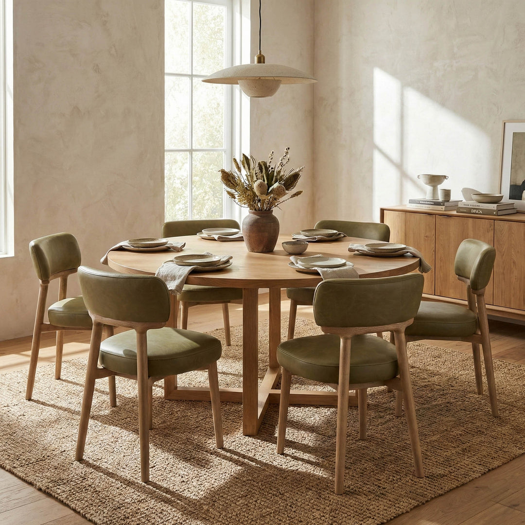 Sage Green Leather