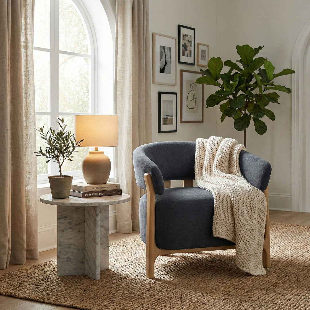 Spruce Grey Chenille
