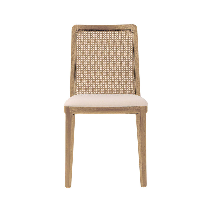 Oyster Linen/Natural Frame