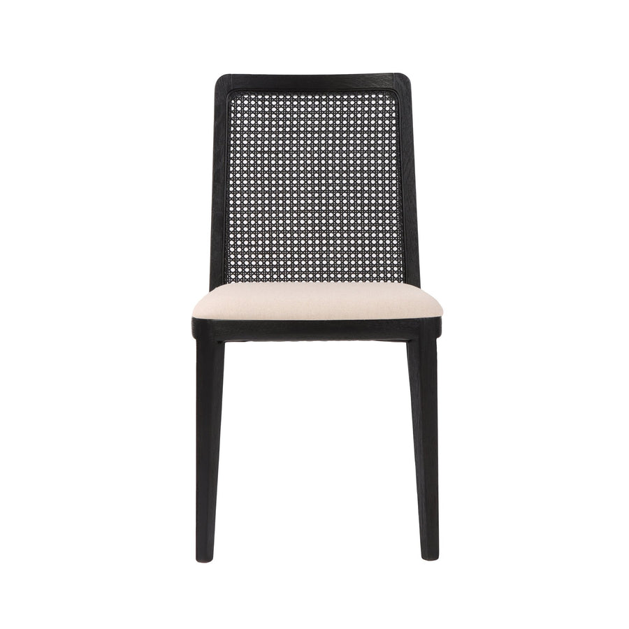 Oyster Linen/Black Frame