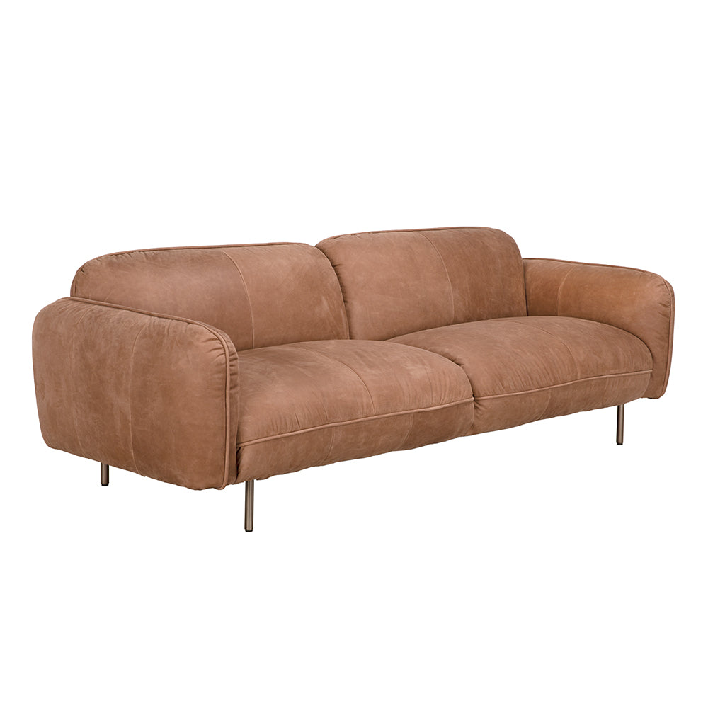 SwayLiving Franklin Sofa - Coris Brown Leather