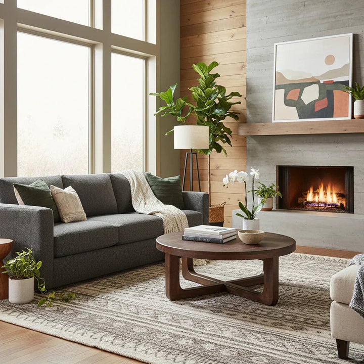 SwayLiving Sonoma 44" Round Coffee Table COFFEE TABLES