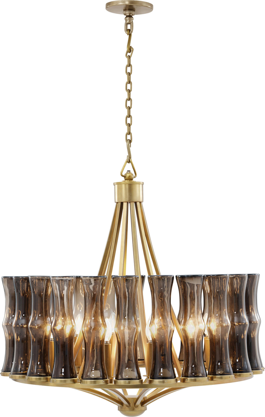 SwayLiving Preston Media 12 Light Chandelier CHANDELIERS