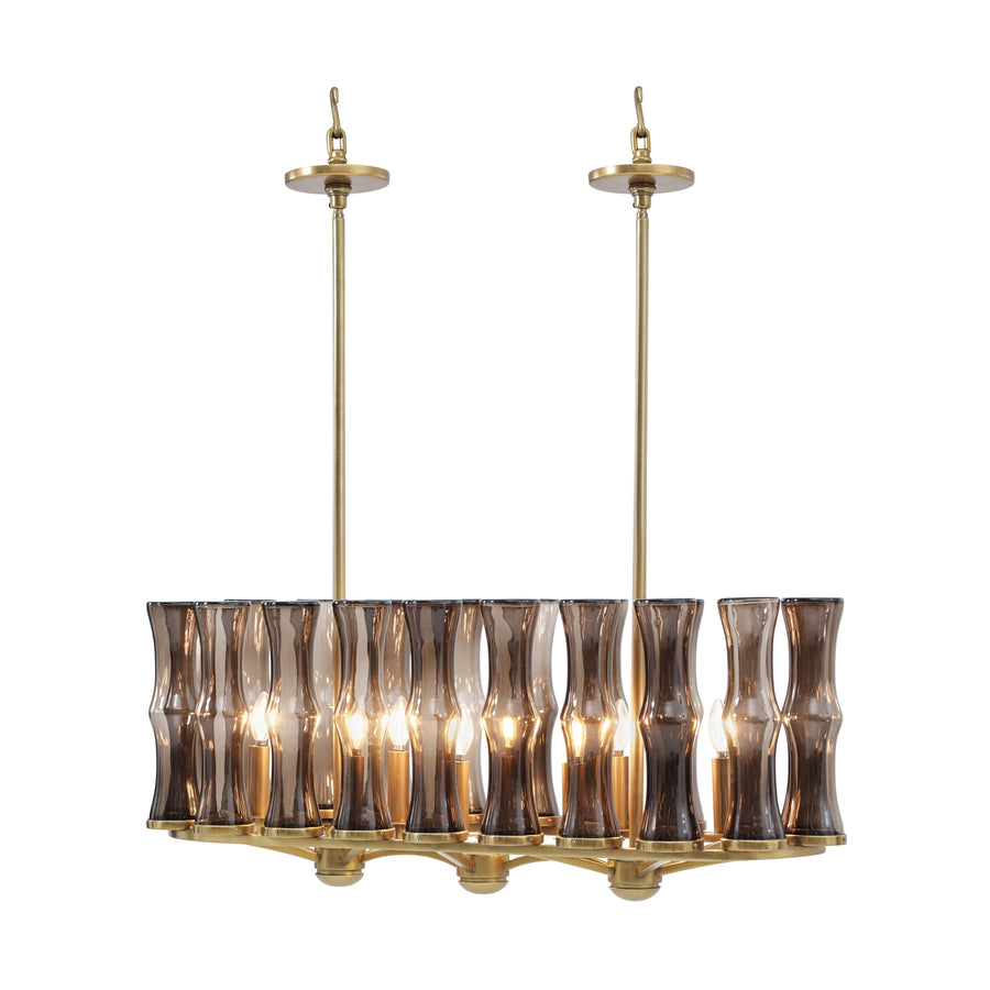 SwayLiving Preston Ovale 8 Light Chandelier CHANDELIERS
