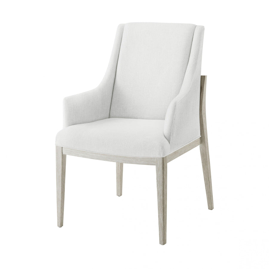 SwayLiving Breeze Upholstered Arm Chair - Set of 2 DINING CHAIRS