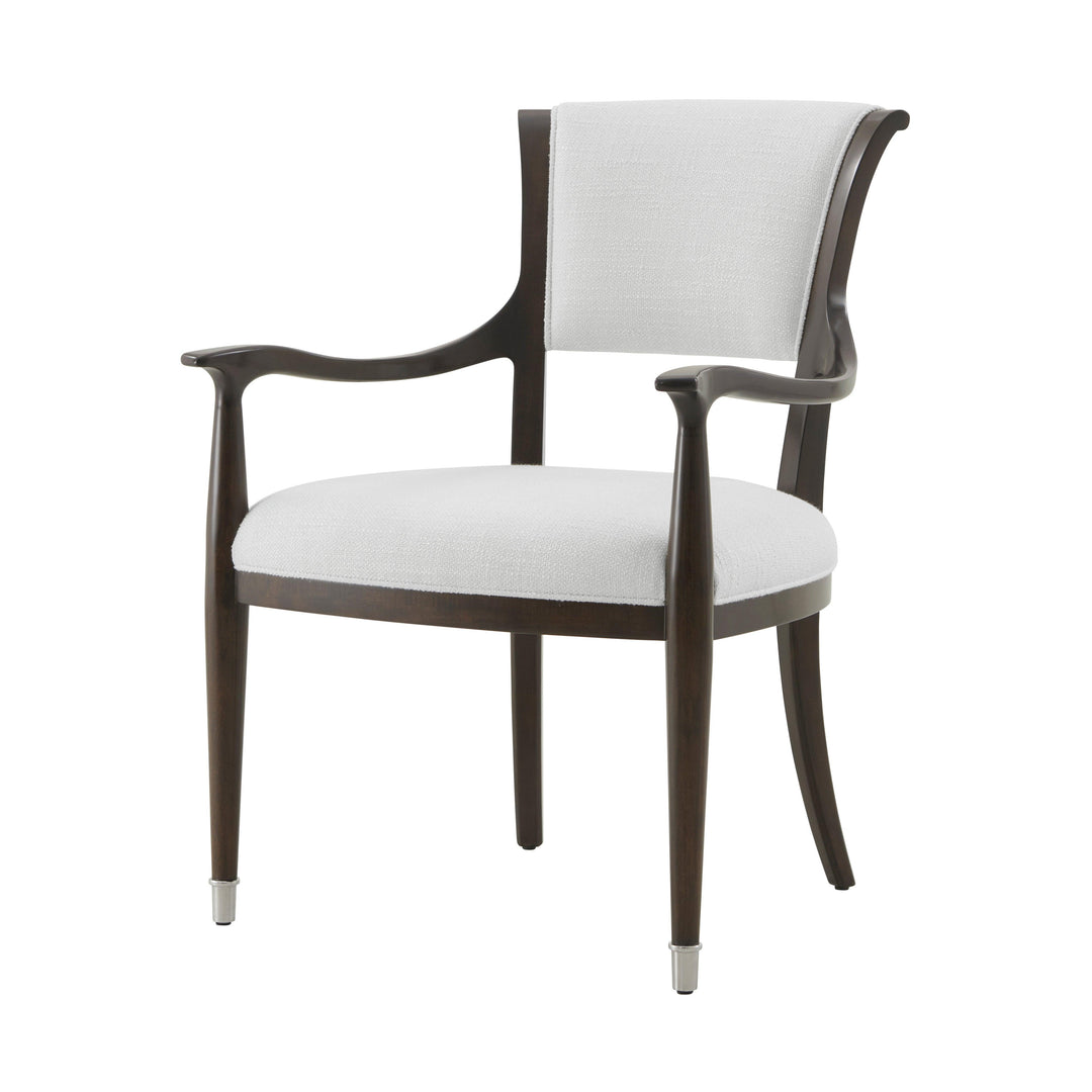 SwayLiving Spencer London Upholstered Armchair II - Set Of 2 DINING CHAIRS