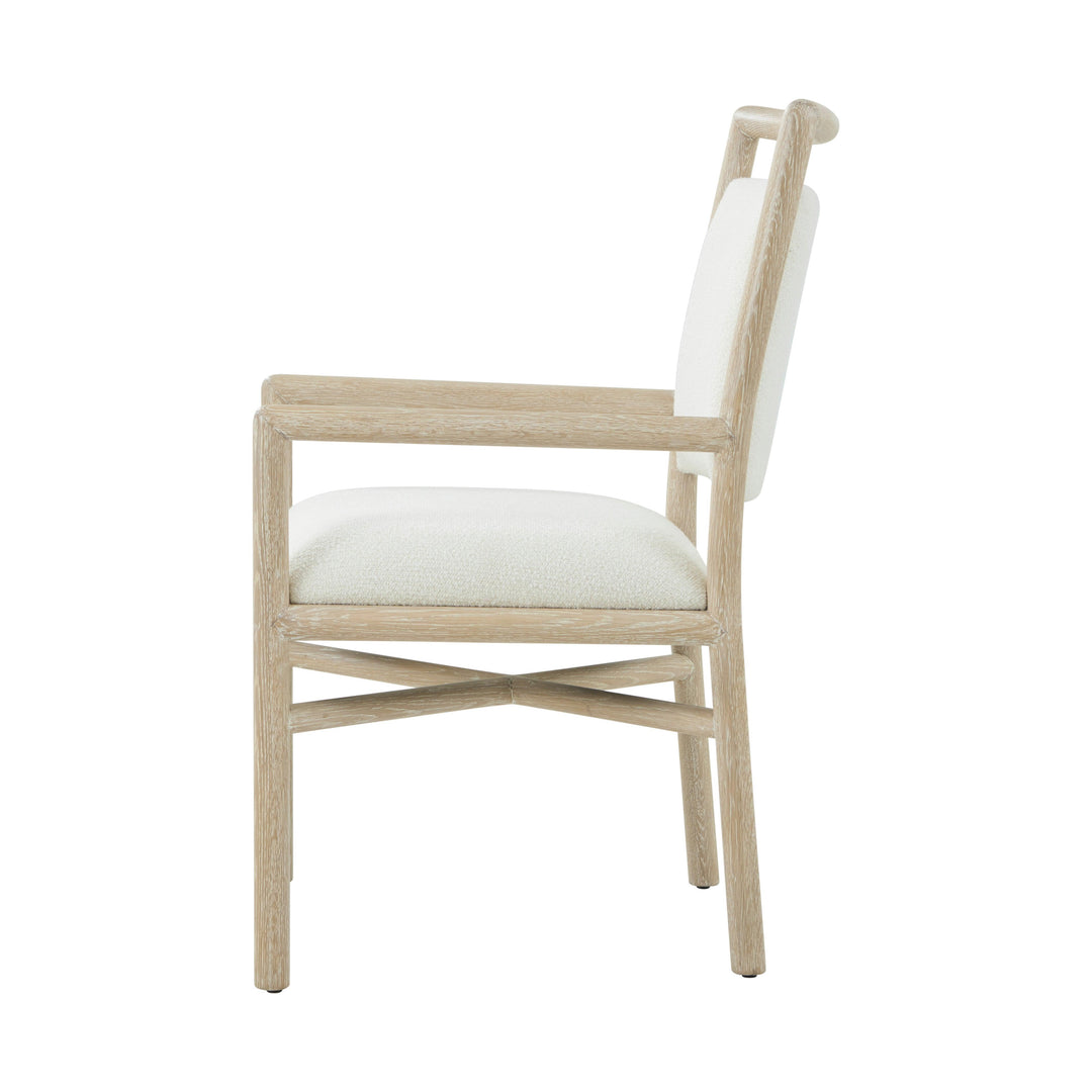 SwayLiving Montauk Upholstered Dining Armchair - Set Of 2 DINING CHAIRS
