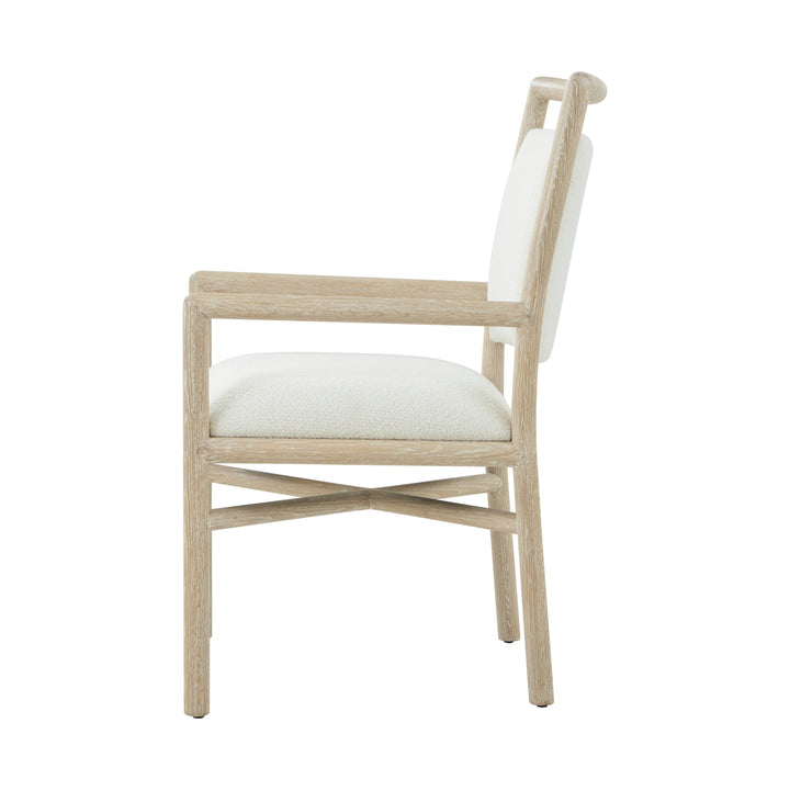 SwayLiving Montauk Upholstered Dining Armchair - Set Of 2 DINING CHAIRS