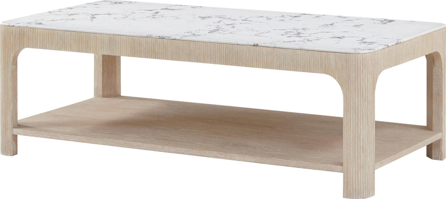 SwayLiving Horizon Square Quartz Cocktail Table COFFEE TABLES