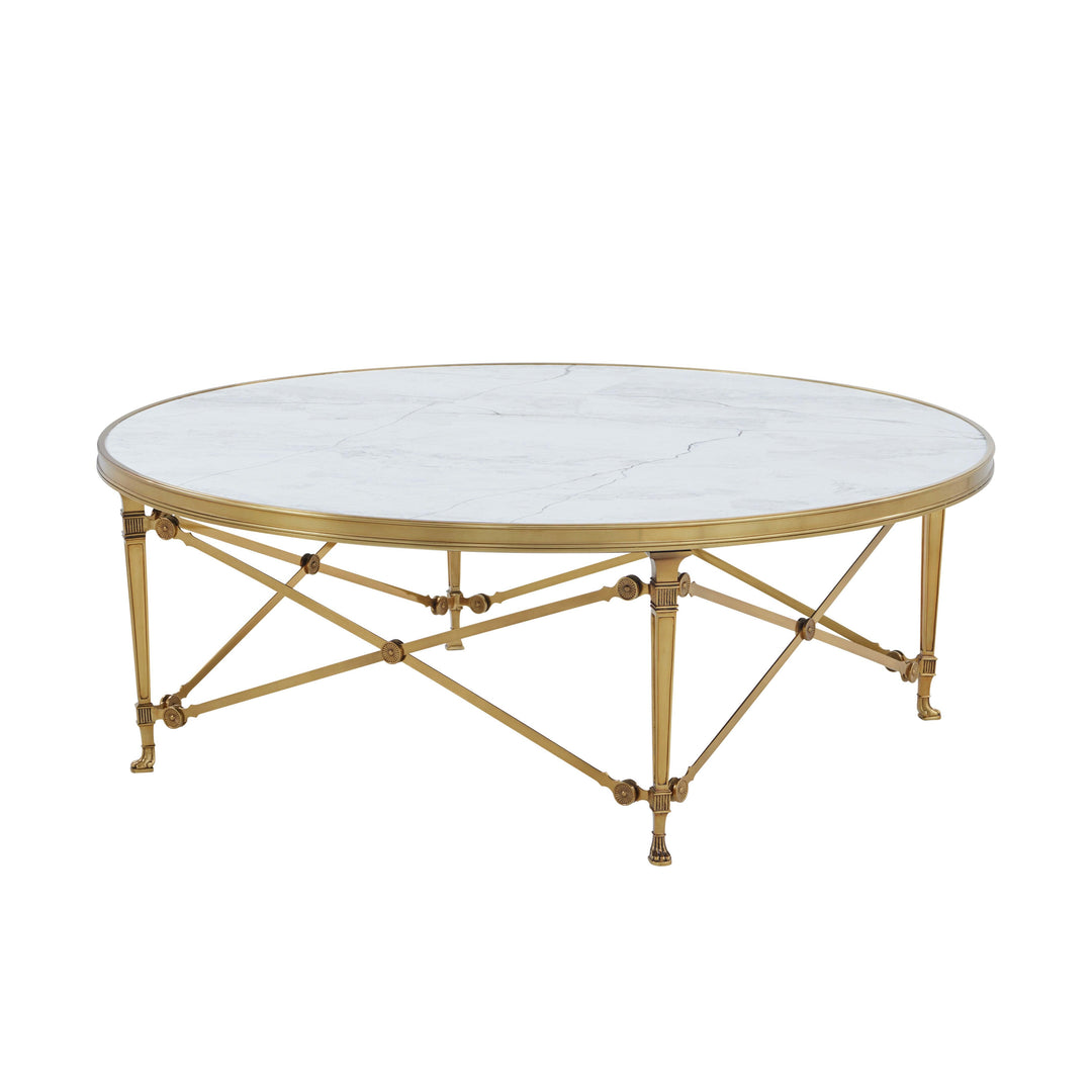 SwayLiving Spencer London Brass Cocktail Table COFFEE TABLES
