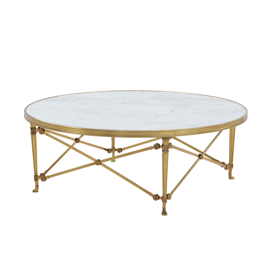 SwayLiving Spencer London Brass Cocktail Table COFFEE TABLES