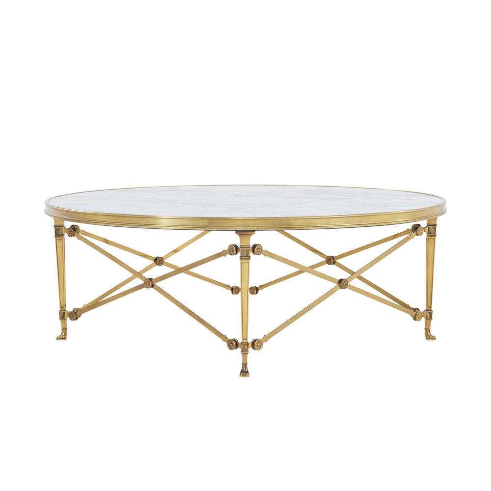SwayLiving Spencer London Brass Cocktail Table COFFEE TABLES