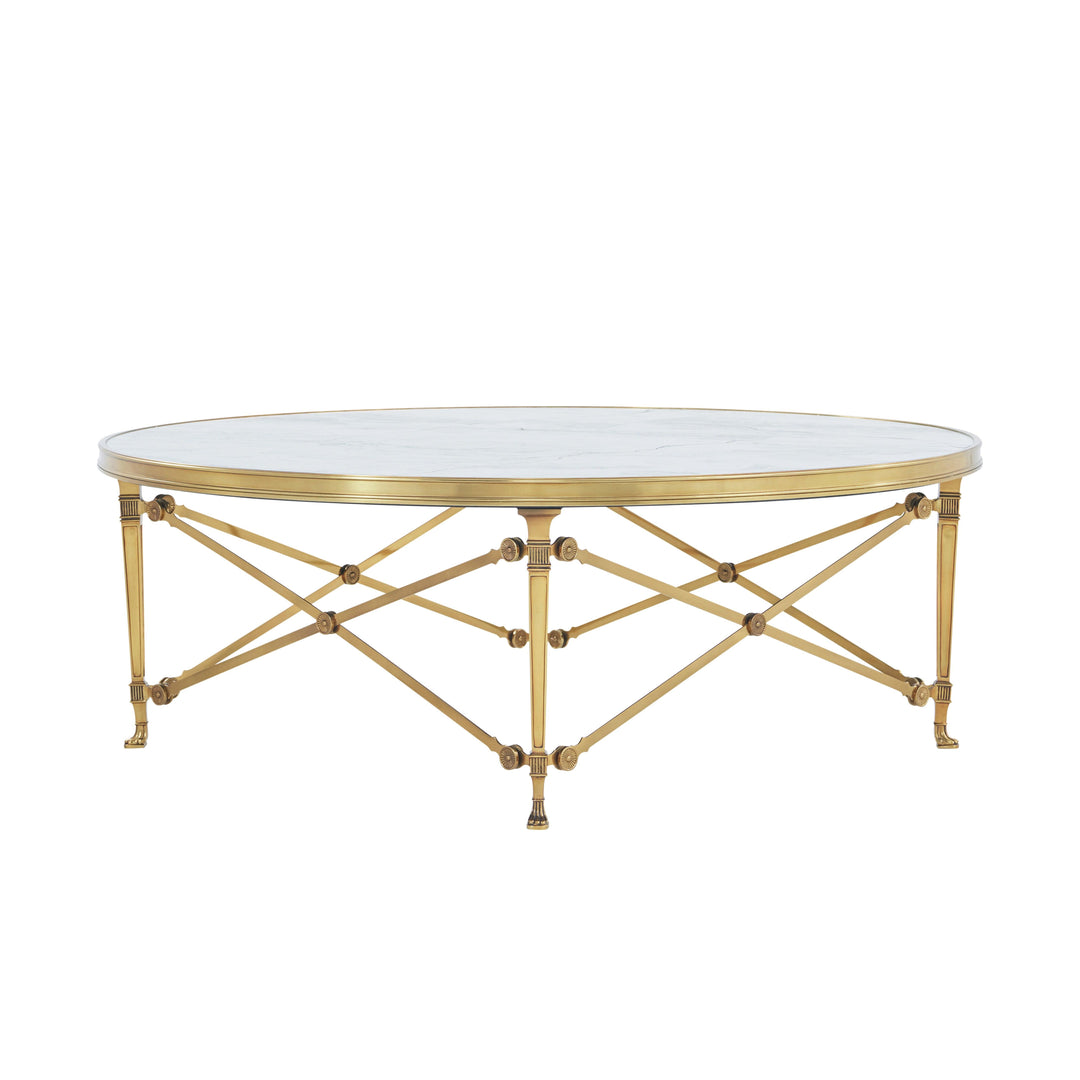 SwayLiving Spencer London Brass Cocktail Table COFFEE TABLES
