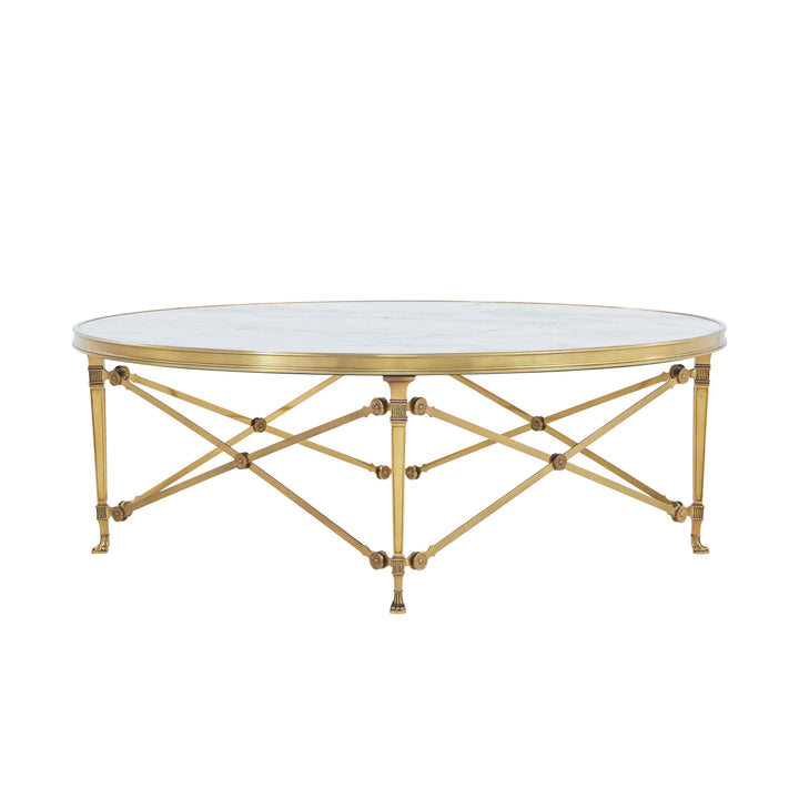 SwayLiving Spencer London Brass Cocktail Table COFFEE TABLES