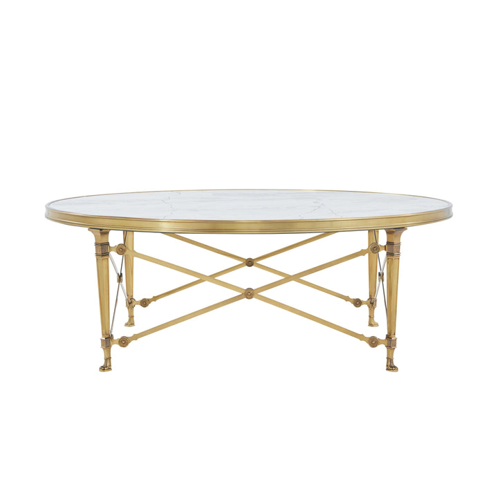 SwayLiving Spencer London Brass Cocktail Table COFFEE TABLES