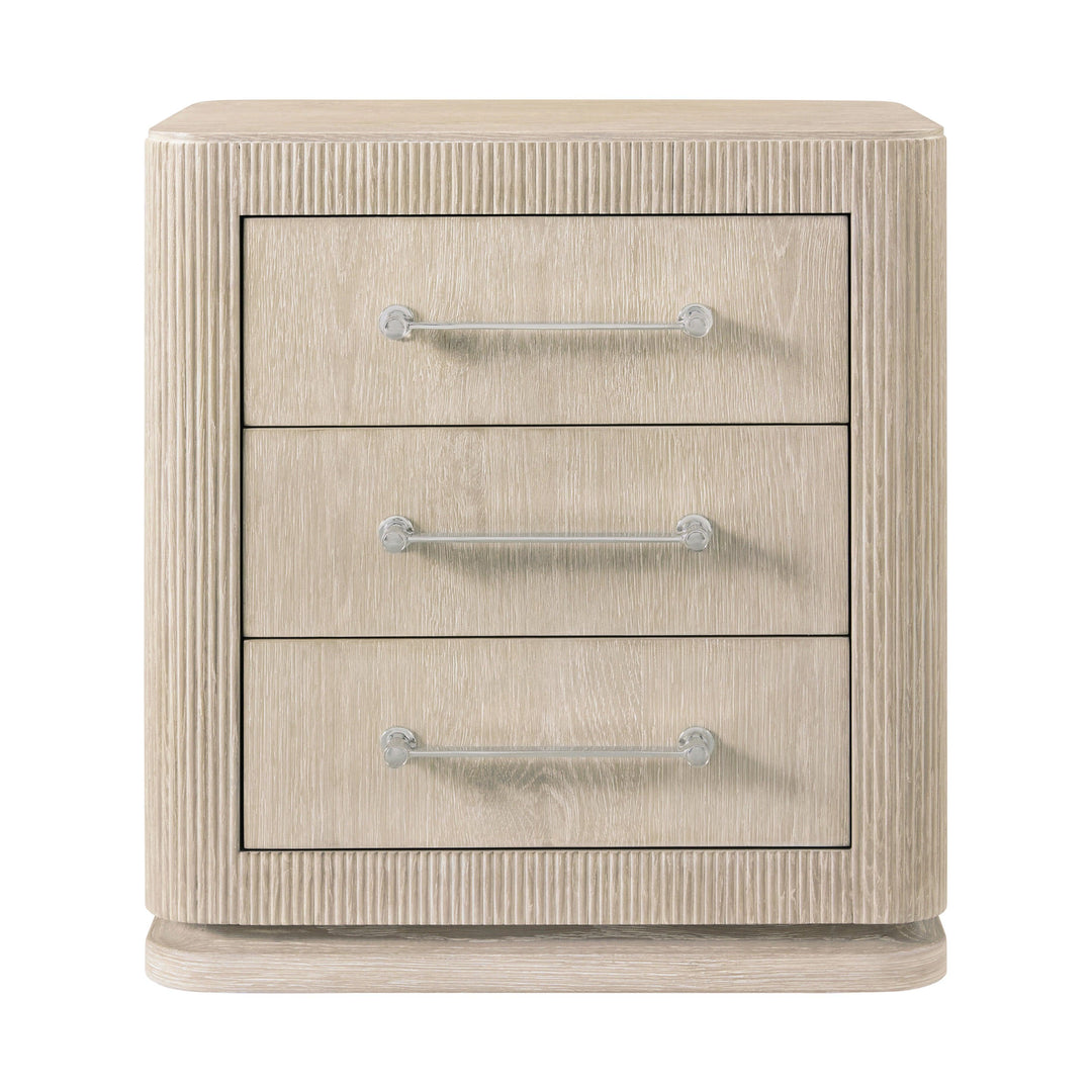SwayLiving Horizon Three Drawer Small Nightstand NIGHTSTANDS